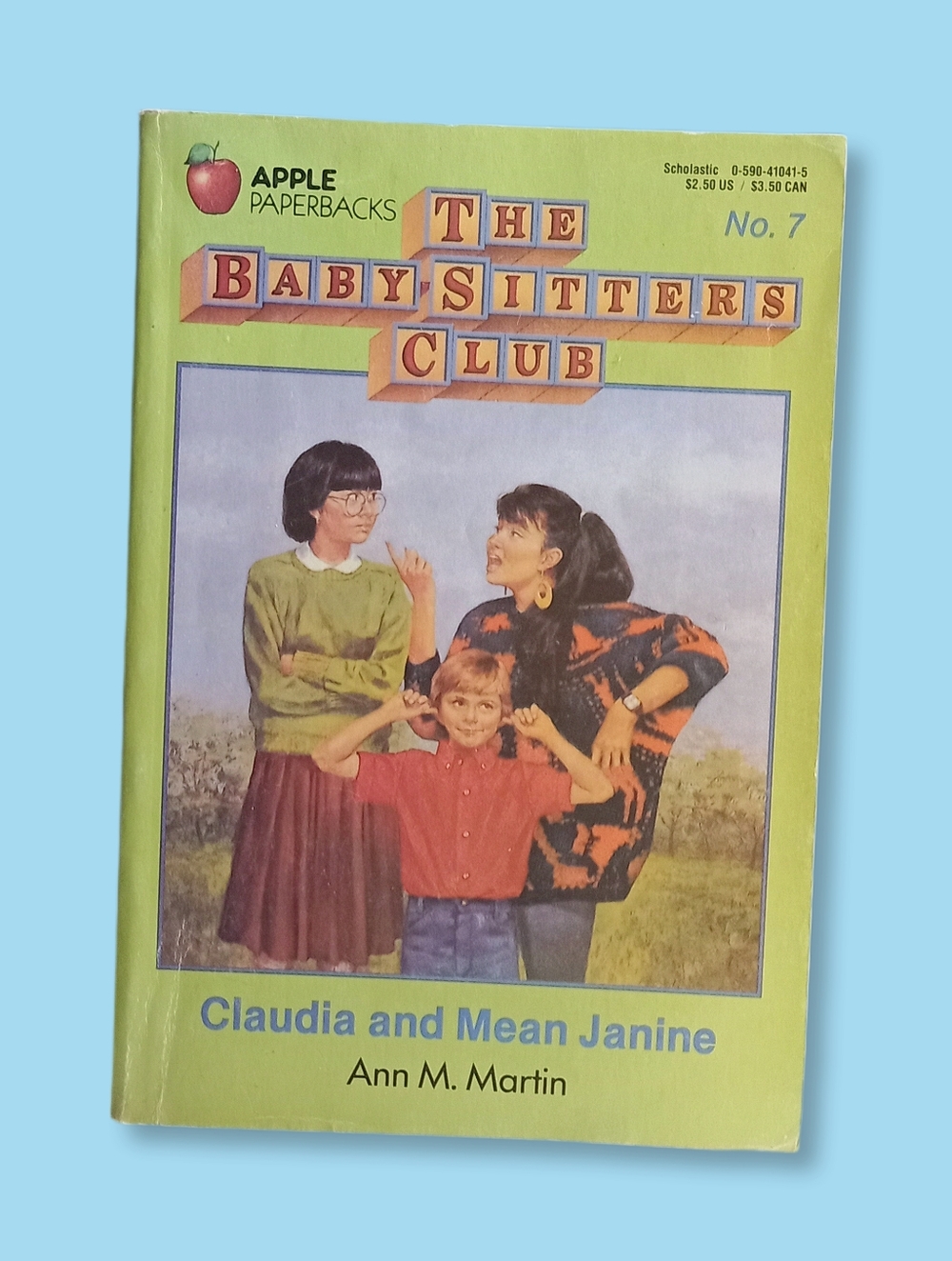 The Baby-Sitters Club #7 Claudia And Mean Janine Ann M. Martin Scholastic